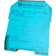 Pepperl+Fuchs Kfd0-Cs-Ex1.54 Tekrarlayıcı Döngü Gücü 1 Kanallı