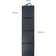 goboenergy 100W Katlanabilir Çanta Tipi Solar Güneş Panel Seti + Powerbank