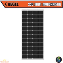 230 Watt Monokristal Güneş Paneli