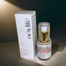 New Life Miracle BB Krem Doğal Kapatıcı ve Nemlendirici Su Bazlı Spf 30+ (Yeni Nesil) 30ml