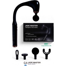 Jade Master Masaj Çekici Portatif Masaj Tabancası Titreşimli Masaj Aleti