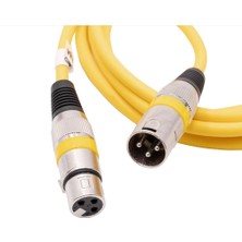 Estello E4004B Erkek-XLR Dişi PVC Ara Kablo 6 mt