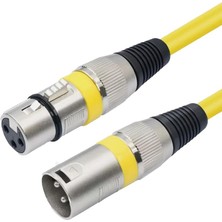 Estello E4004B Erkek-XLR Dişi PVC Ara Kablo 6 mt