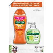 Palmolive Duş Jeli Feel The Energy 750 Ml,hygiene Plus Sıvı Sabun 300 ml ve Rosıe