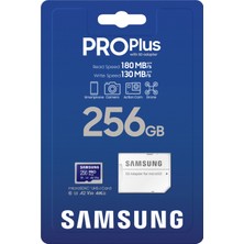 Samsung Proplus 256 GB Microsd Card