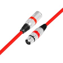 Estello E4004B Erkek-XLR Dişi PVC Ara Kablo 6 mt