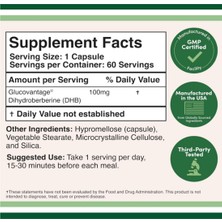 Double Wood Dihydroberberine 100 mg 60 Capsul