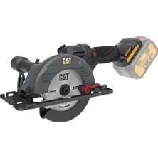 Cat DX5010B 18 Volt 120 mm Kömürsüz Profesyonel Çok Amaçlı Daire Testere (Akü Dahil Değildir)