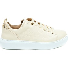 Bestello Bağcıklı Poliüretan Taban Casual 101-86144-01-24K Kadın Ayakkabı