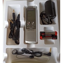 Ses Kayıt Cihazı Seti & Aksesuarlar, 33 Saat Kapasite, Telefon Adaptörlü G.kore Malı