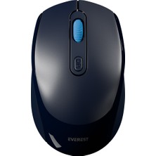 Everest Smw-87 USB Lacivert 2.4ghz Kablosuz Mouse