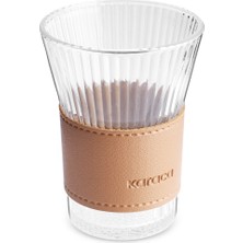 Karaca Leather Cool Touch Latte Bardağı 210 ml Kahverengi