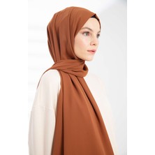 PURE SCARFS Krep Şal Fındık