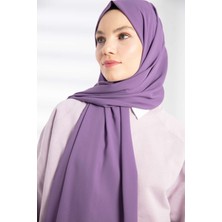 PURE SCARFS Krep Şal Lavanta