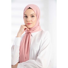 PURE SCARFS Krep Şal Pembe