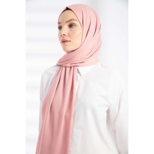 PURE SCARFS Krep Şal Pembe