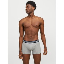 Jack Jones Erkek 3 Lü Ambalajlı Pamuklu Boxer 12270759