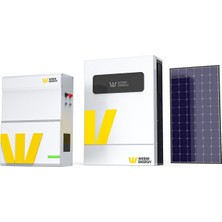 WERER ENERGY 3kW Off-Grid Lityum Solar Paketi