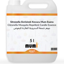Sitronella Sivrisinek Kovucu Mum Esansı 5 Litre