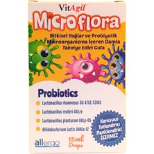 Allergo Vitagil Microflora Probiyotik Damla 15 ml