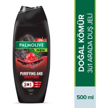 Palmolive Men Purifiying & Uplifting 4ü1 Arada Doğal Kömür Duş Jeli 500 ml