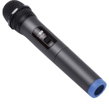 2 Adet Profesyonel Kablosuz Mikrofon Tek Alıcı Dinamik Mikrofon Taşınabilir Mini Alıcı Için 6.35MM Fiş Karaoke Konuşma Toplantı Sahne Performansı WN02