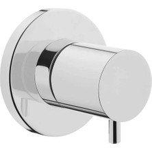 Vitra Ankastre Stop Valf Vana Kumanda Paneli Parlak Krom 3`lü Set