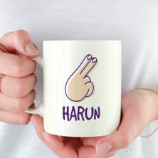 Işaret Dili H Harfi Kupa Bardak