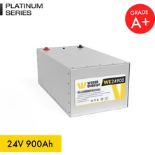 WERER ENERGY 24V 900Ah LiFePO4 Platinum Series Bluetooth'lu Lityum Demir Fosfat Akü