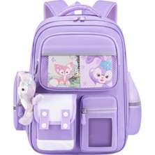 SeeJr Ilköğretim Okulu Çantası Kız Çocuğu Için Omurga Koruması ve Yükü Azaltma 1, 2, 3 Ila 6. Sınıflar Için Hafif ve Konforlu Çocuk Sırt Çantası (Yurt Dışından)