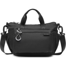 Smart Bags Extra Hafif Kumaş  Postacı Çantası 2022-3136 Siyah