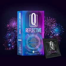 Q REFLECTIVE Tırtıklı ve Kayganlaştırıcılı Prezervatif