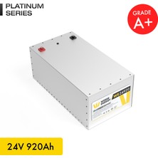 WERER ENERGY 24V 920Ah LiFePO4 Platinum Series Bluetooth'lu Lityum Demir Fosfat Akü