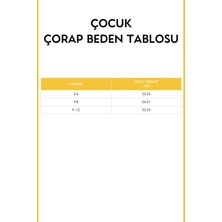 Katia & Bony Çocuk 4 Lü Paket Sevimli Penguen Soket Çorap Çok Renkli