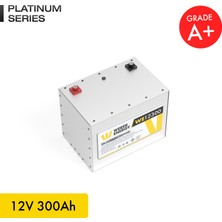 WERER ENERGY 12V 300Ah LiFePO4 Platinum Series Bluetooth'lu Lityum Demir Fosfat Akü