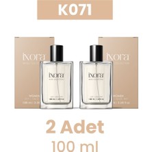 İxora K071 Ficry (2 Adet) Kadın Parfüm 100 Ml Edp