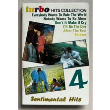 Turbo Sound Turbo Hits Collection Sentimental Hits 4 Kaset (Dönem Kağıt Baskı Kaset)