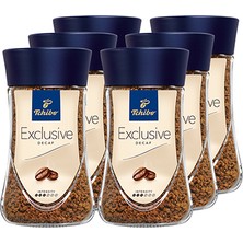 Tchibo Exclusive Decaf Kafeinsiz Çözünebilir Granül Kahve 6 x 100 gr