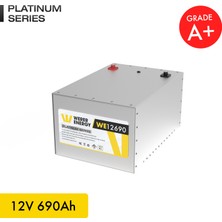 WERER ENERGY 12V 690Ah LiFePO4 Platinum Series Bluetooth'lu Lityum Demir Fosfat Akü