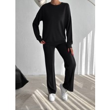Modal Kumaş Pantolon ve Sweatshirt Takım