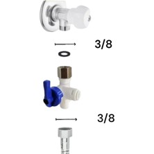 Esli Su Arıtma Cihazı Için 3/8 Kombo Hat Alma Plastik