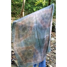 Umay % 100  Azerbaycan Ipeği Şal / Pareo - 130*130 cm - Meva
