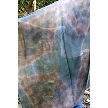 Umay % 100  Azerbaycan Ipeği Şal / Pareo - 130*130 cm - Meva