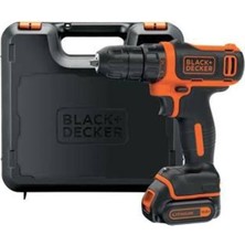 Black&Decker 1 BDCDD12K 10.8 Volt - 1.5 Ah Li-İon Akülü Vidalama - Darbesiz