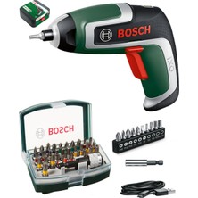 Bosch 2 Yıl Akülü Vidalama Şarjlı Tornavida Şarjlı Matkap Ixo 7 .nesil + Bosch 32 Parça Vidalama Ucu Seti
