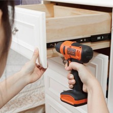 Black Decker 5 Yıl Darbesiz LD12SP Akülü Vidalama 12 Volt 1,5 Watt 2 Yıl Anahtarsız Kablosuz 12 Volt Uç Setli 1