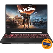 Asus Tuf Gaming A15 R7-7735HS 15.6" 32 GB Ram 1 Tb SSD 6 GB RTX4050 Freedos FA507NU-LP051 ZI704 + Zitek 16 GB Flash Bellek