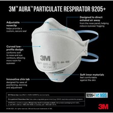 3M 9205+ N95FFP2 Maske