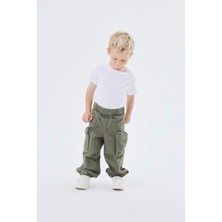Name İt Nmmben R Parachute Pant Yeşil Erkek Çocuk Pantolon