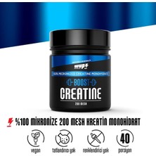 Wup Boost Creatine Saf Mikronize Kreatin Monohidrat (120 gr 40 Servis)